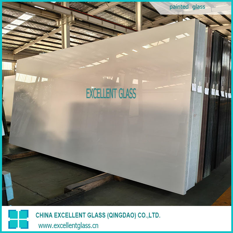 White Painted Glass/Black Painted Glass/Wardrobe Doors/Vinyal Backed Glass/Shaped/Edge Polished Glass/Colored/Gray/Bronze Mirror