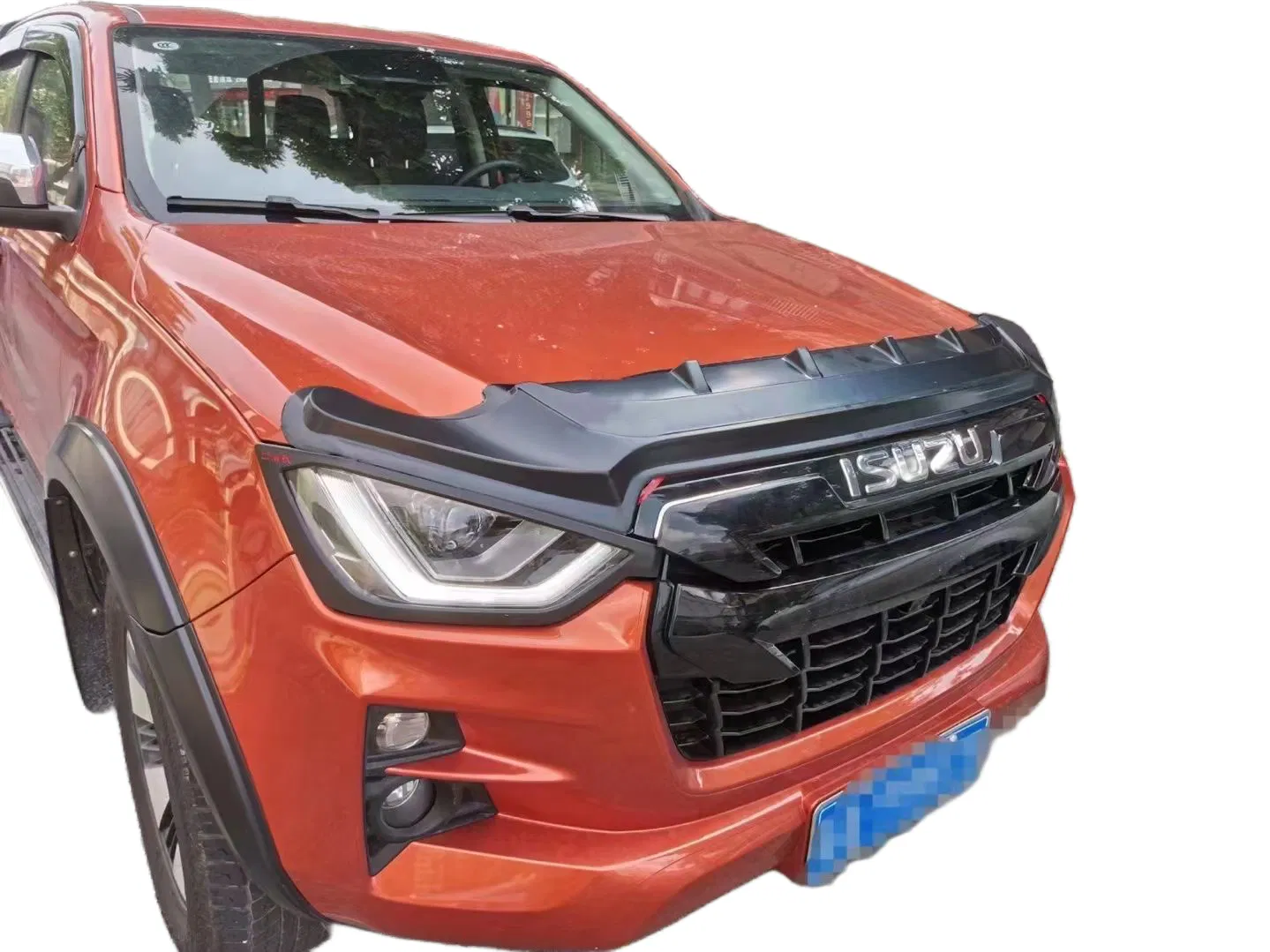 LED Hood Guard Protector for Nissan Navara NP300 Frontier