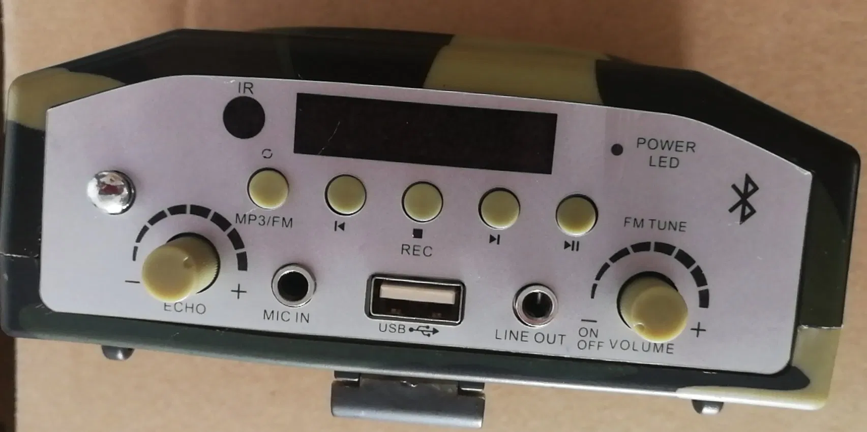 E898 Remote Control Bird Caller TF/FM/Recording Camouflage Amplifier Wireless Bluetooth Speaker