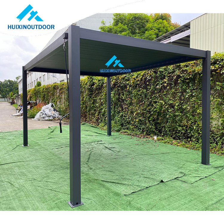 Spare Parts Metal Roof Arches Low Cost Solar Panel Gazebo
