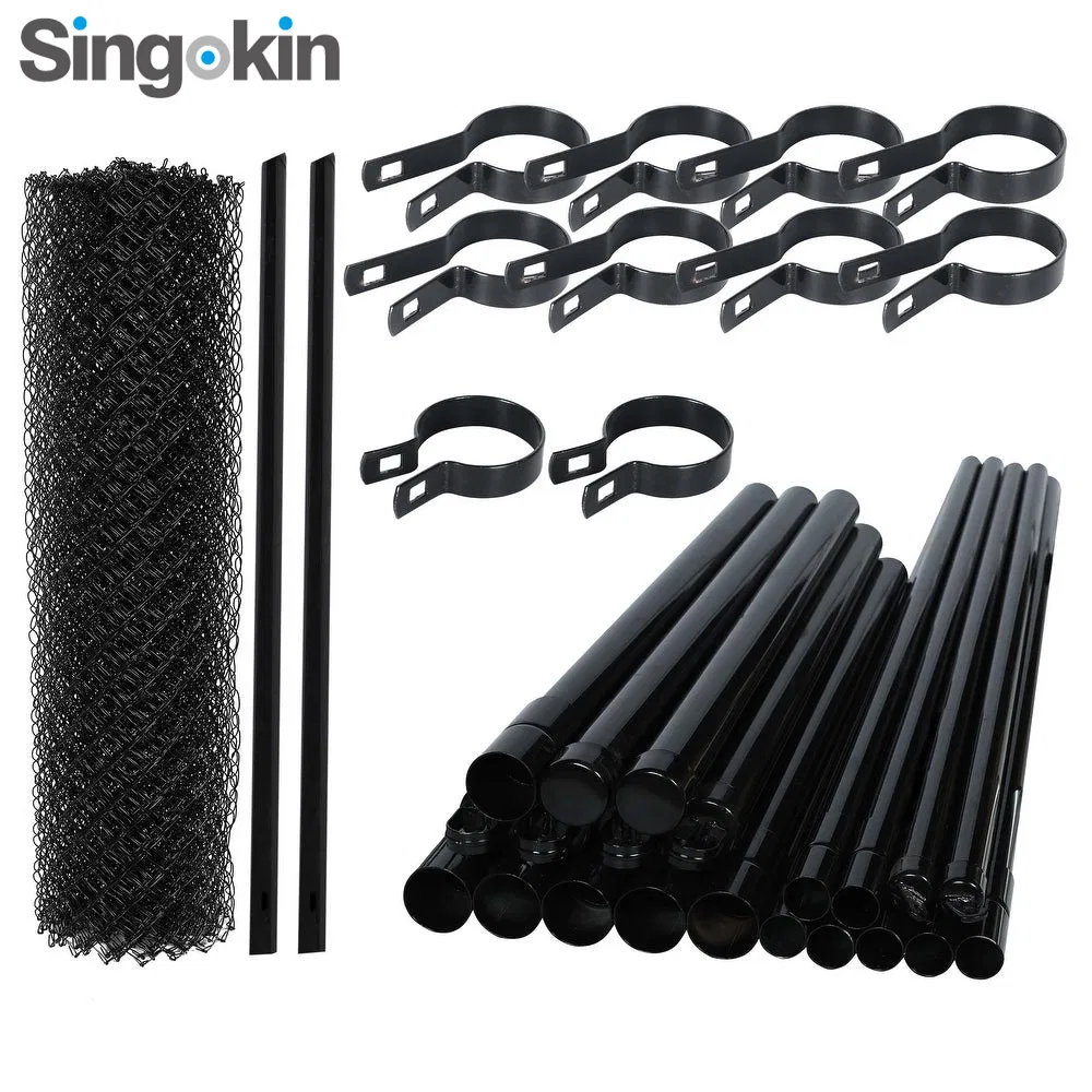 Residential 6 FT 8FT 3m Basketball Court Chain Link Fence