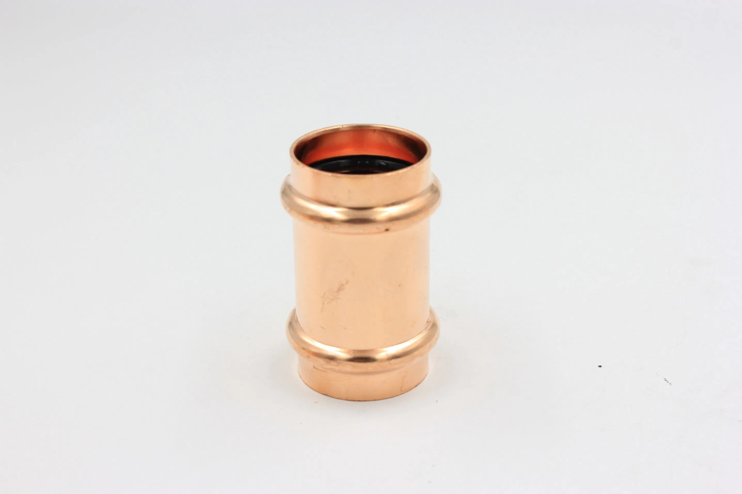 Copper Pressfit Fittings Press-Fit V-Profile Coupler Straight Adapter