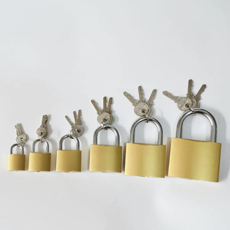 All Kind Padlocks Customized High Quality Sanding Copper Brass Padlock China Locks