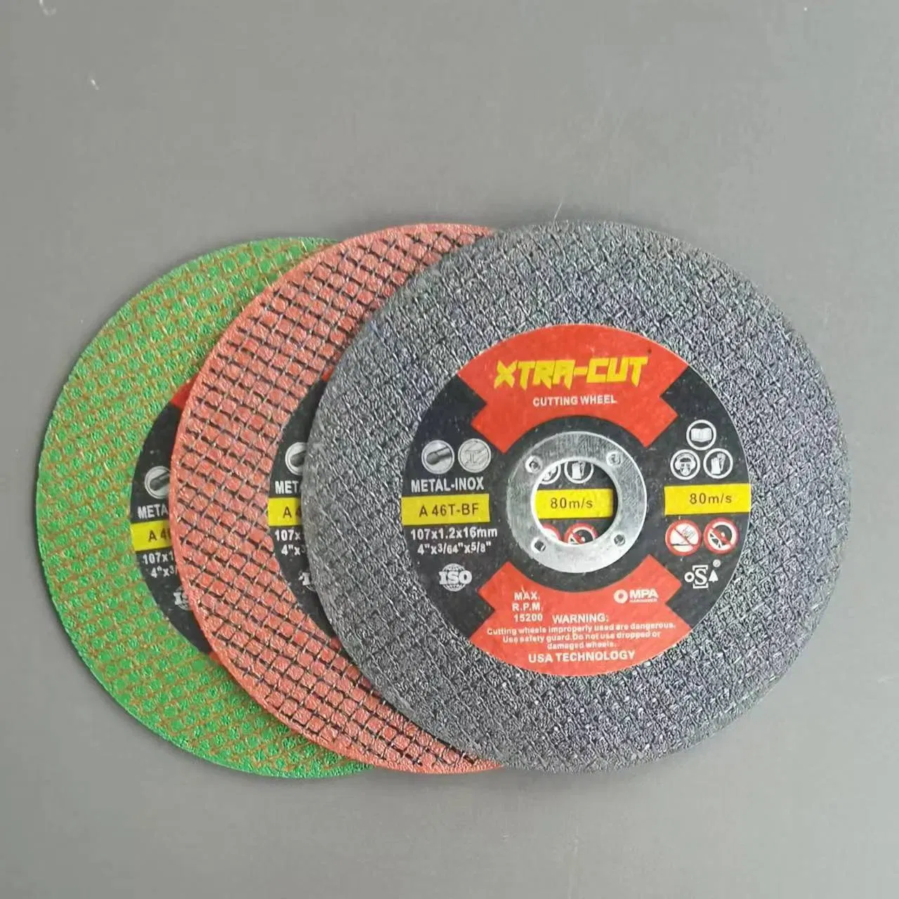Diamond Super Metal-Inox Cutting Disc Normal Abrasive Grinding Wheel with High Performance