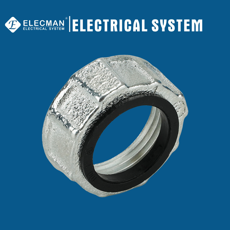 UL Listed Corrosion-Resistant Malleable Iron Insulated Grounding IMC Rigid Conduit Bushing