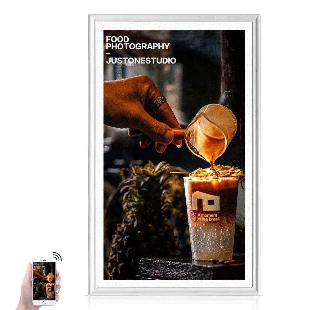 HD Advertising Machine USB SD Digital Photo Frame Factory Customized Production