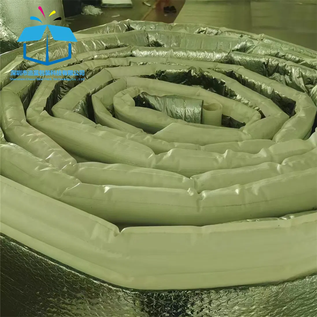 Customized Chase Blue Pack Insulation 12mm Foil 4 Layers Bubble Thermal Insulation Materials with Sewing for Roofing / Wall / Ceiling Insulation /Car Insulation