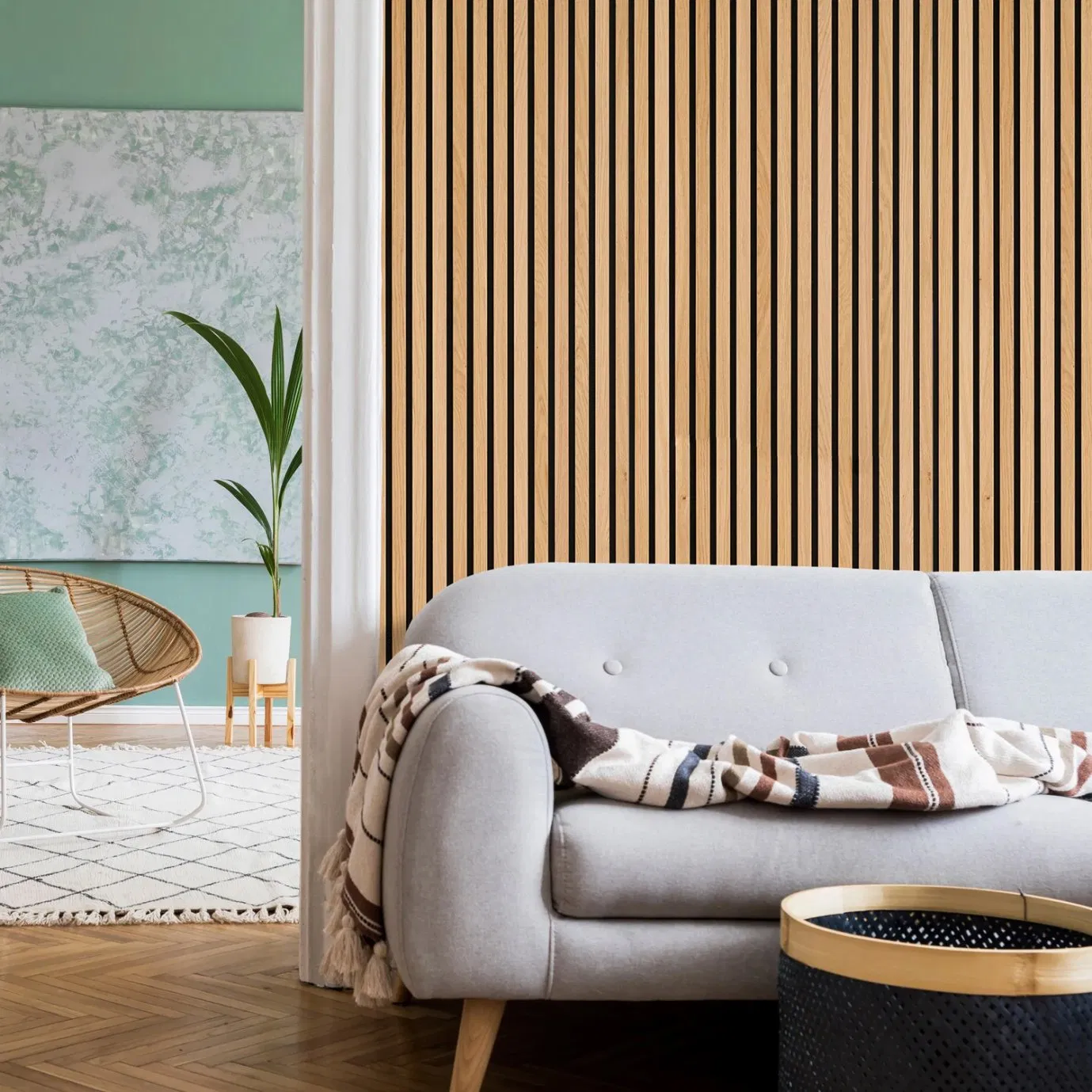 Sustainable Natural Oak Timber for Eco-Friendly Interior Design