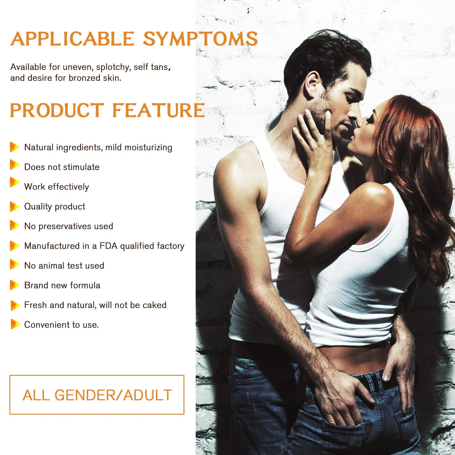Private Label Long Lasting Moisturizing Bronzing Deep Skin Tone Tanning Cream Sunless Self Tanner Tanning Lotion