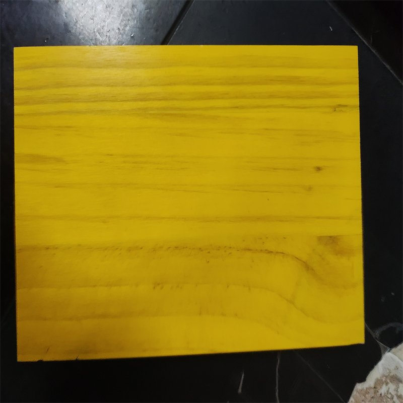 3-Ply Shuttering Panel Construction Template Reusable Yellow Concrete