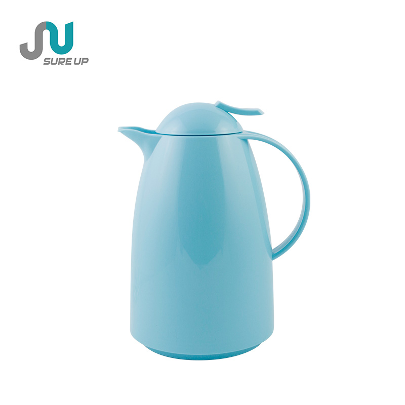 Термокружка с двойными стенками, розовая, 1 л