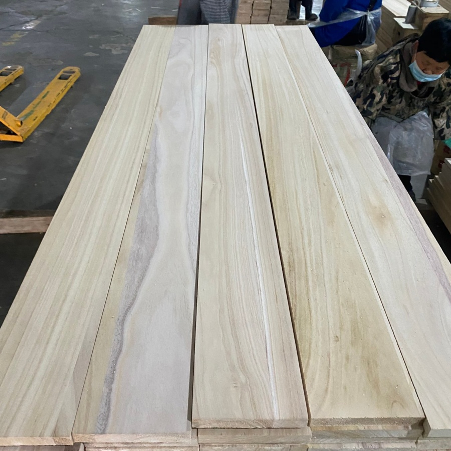19mm Paulownia Poplar Wood Strips for Ski Core Making Panel