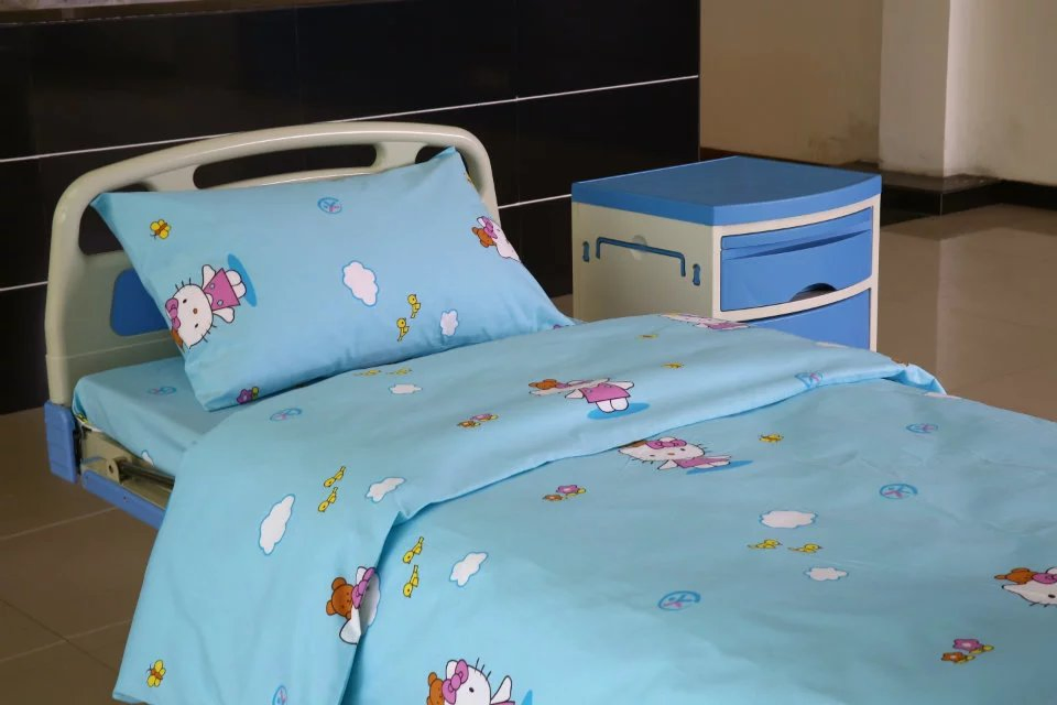 Carton Design Hospital Bed Sheet for Children