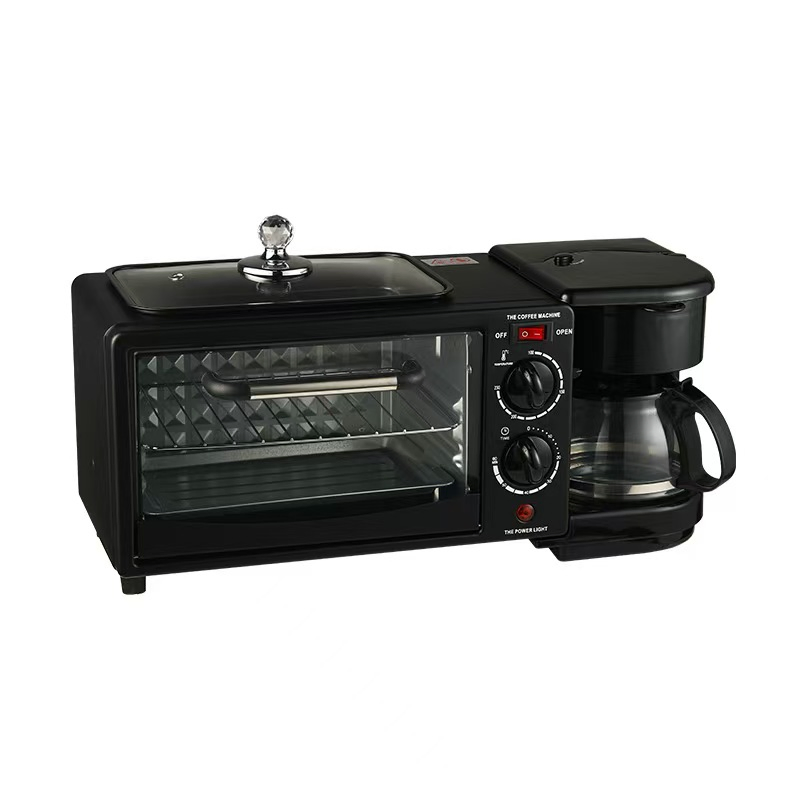 Electric Cooker Kitchen Appliance Coffee Machine 3 in 1 Breakfast Maker