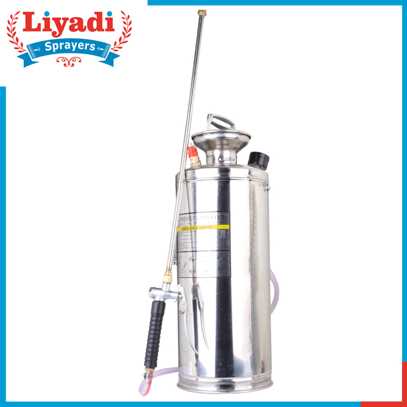 Garden Shoulder 10L Stainless Steel Agricultural Pressure Sprayer