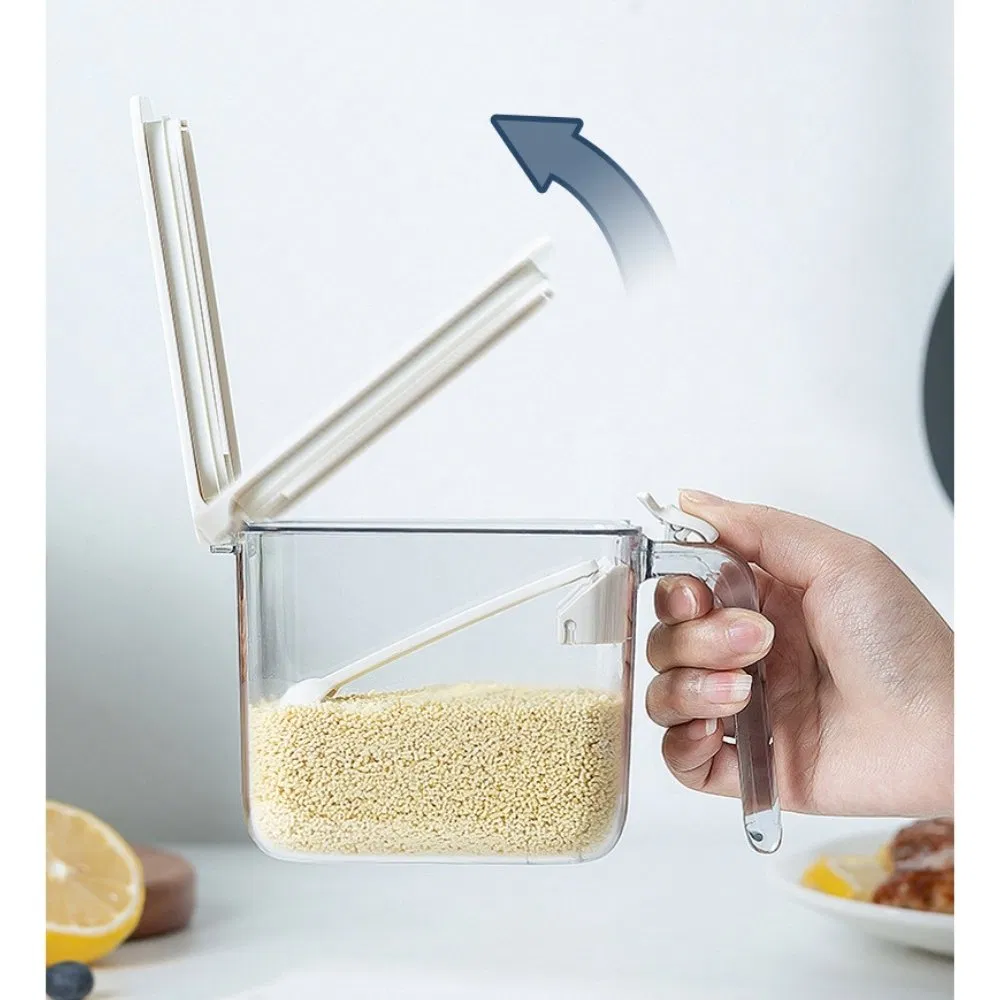 Герметичная банка для специй с ложкой