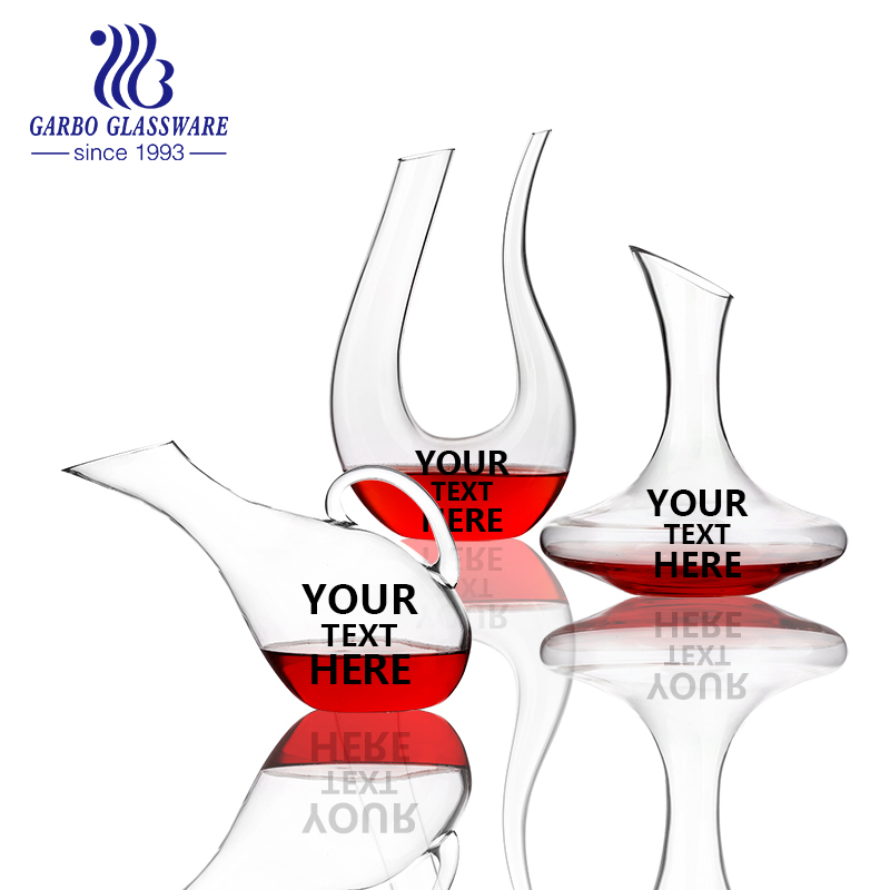 700ml Capitol Liquor Decanter Whiskey Decanter with Glass Stopper Home Bar Whiskey Decanter for Wine Engraving Glass Wine Bottle Decanter Wholesale