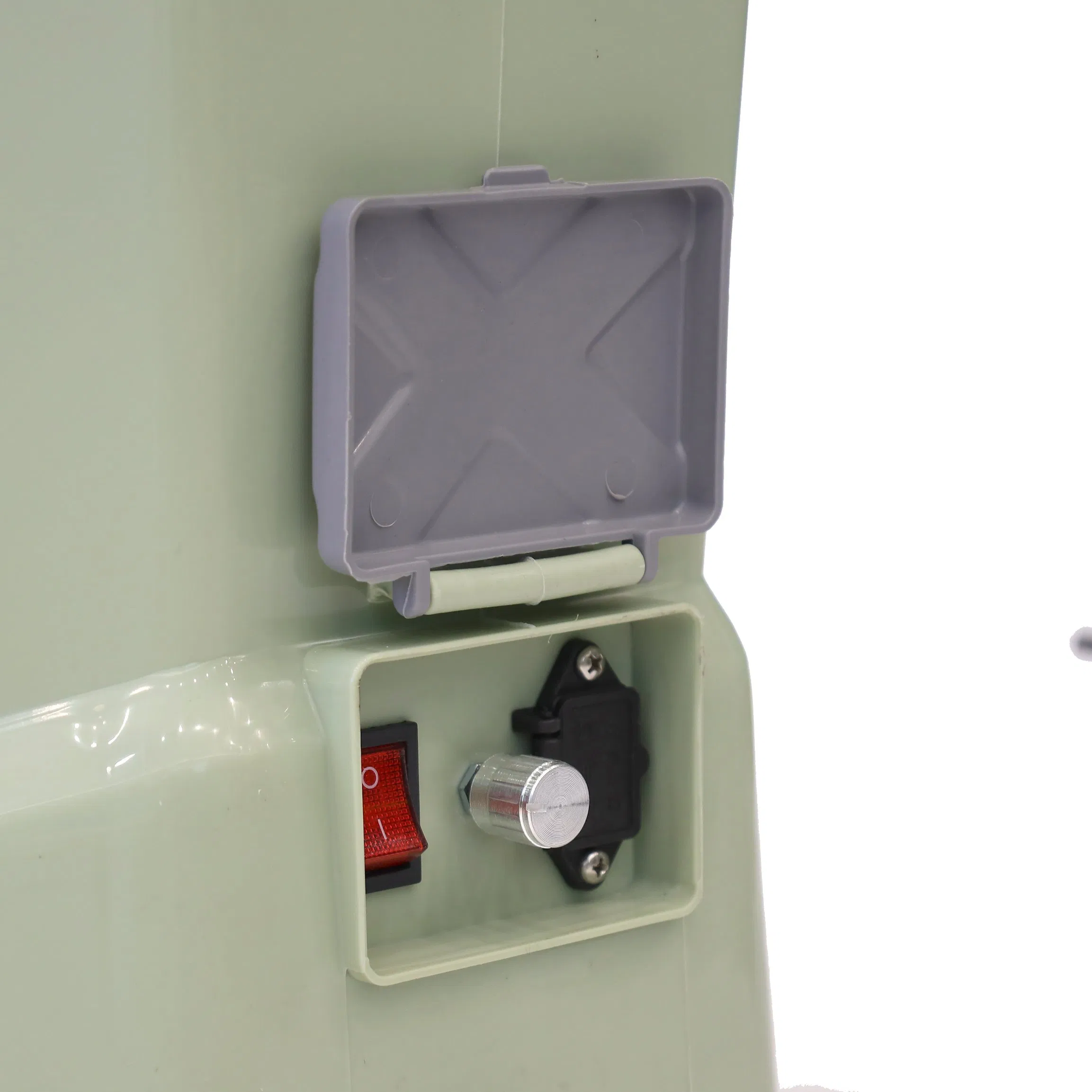 Backpack Type Electric Fertilizer Spreader with Adjustable Spout for Farmland