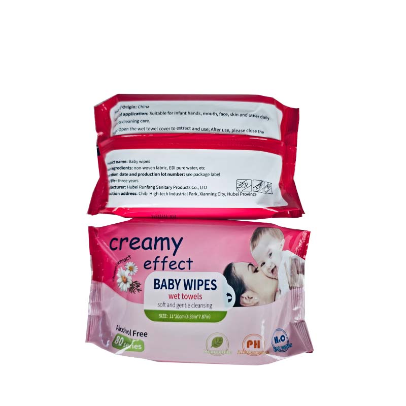 Manufacture Purified Water Wet Tissue Skincare Nature Organic Baby Wipes for Newborn
