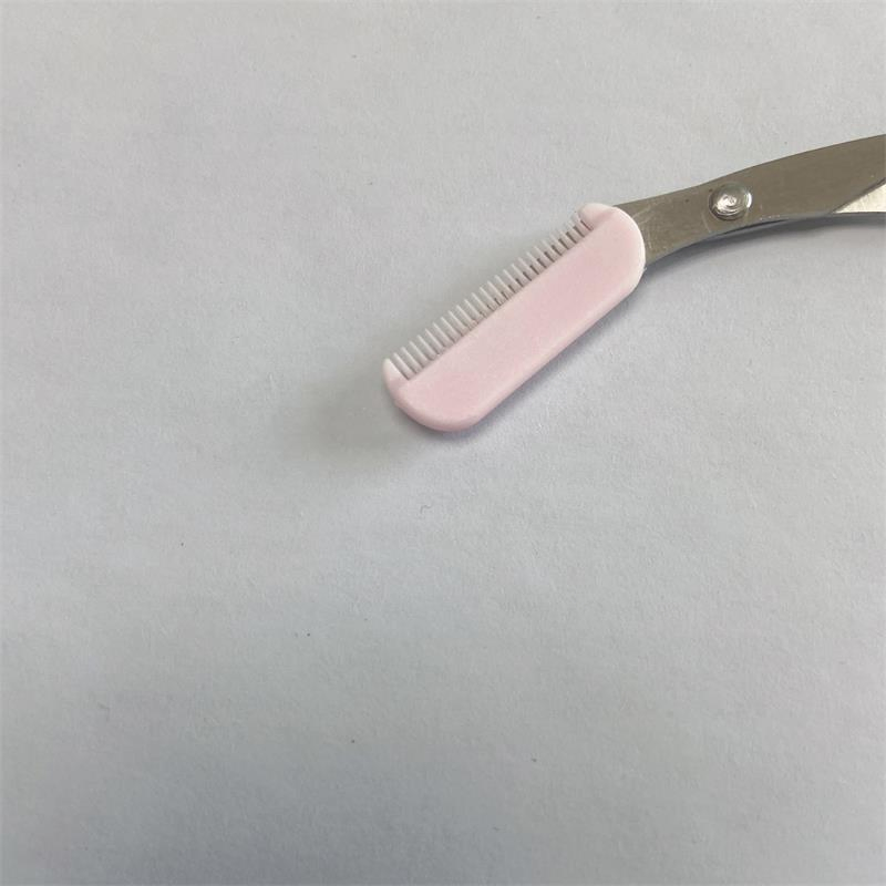 High Quality Eyebrow Trimmer Scissors with Comb Lady Women's Brows Hair Removal Grooming Tool for Shaping and Cutting Eyelashes
