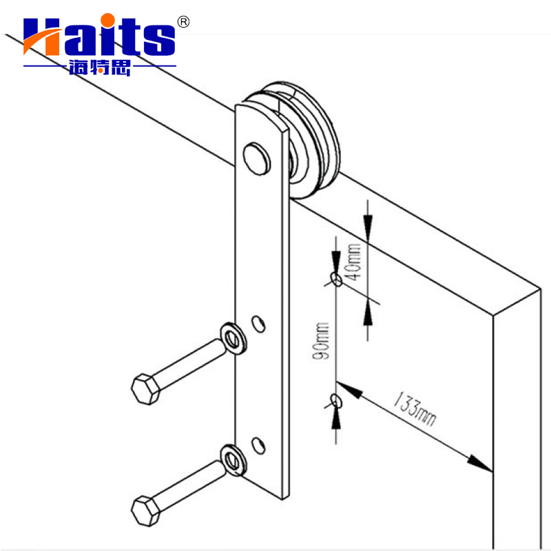 Furniture Hardware Sliding Barn Door Hardware Kits Accessories Suppliers