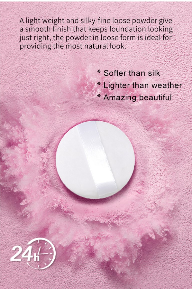 6 Colors High Quality Loose Powder Smooth Lasting Sweatproof Manufacture Makeup