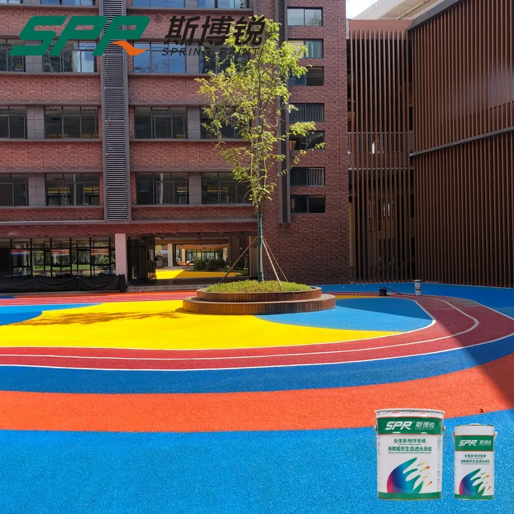 Vibrant Non-Fade Asphalt Pavement Color-Changing Floor for Stadiums