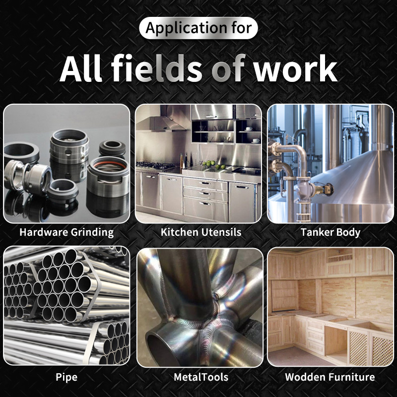 German 50X2000mm 100% Zirconia Abrasive Sanding Belt for Stainless Steel