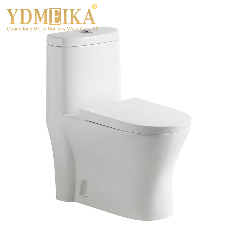 Manufacturer Wholesale Wc Closestool Bathroom Ceramic S-Trap One Piece Wash Down Toilet