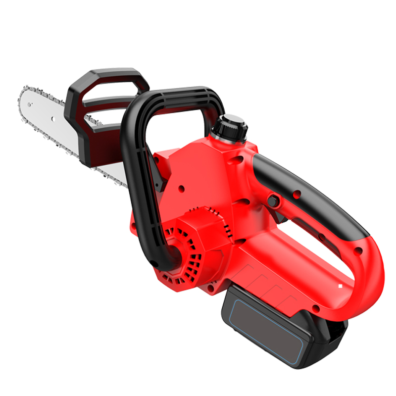 12 Inch 21V Lithium Battery Powered Mini Cordless Electric Chainsaw with Brushless Motor