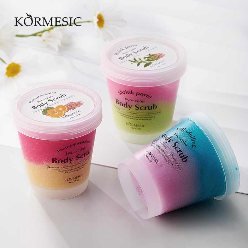 Refreshing Green Tea Body Scrub for Minimized Pores