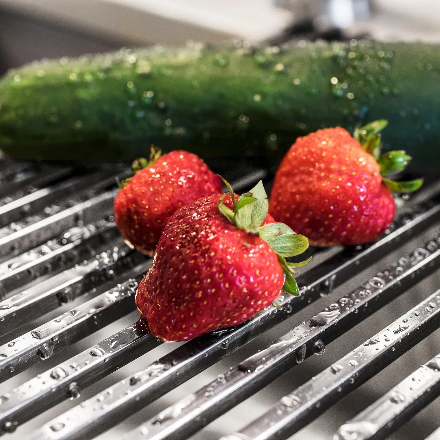 Roll up Dish Drying Rack Over Sink Drying Mat Sink Cover Kitchen Sink Accessories Foldable Rollable Drying Rack Drainer