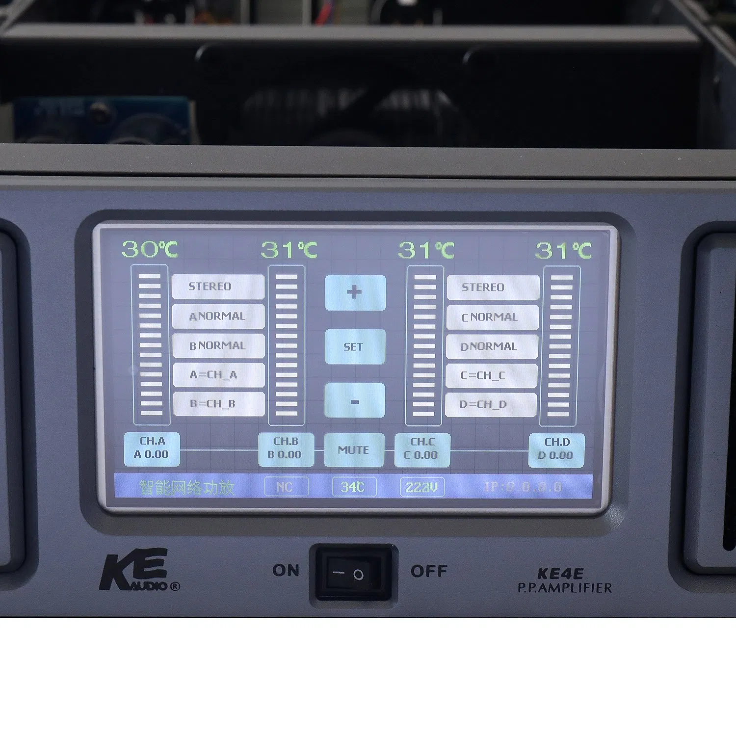 Усилитель KE Audio Class TD, 4x1600Вт