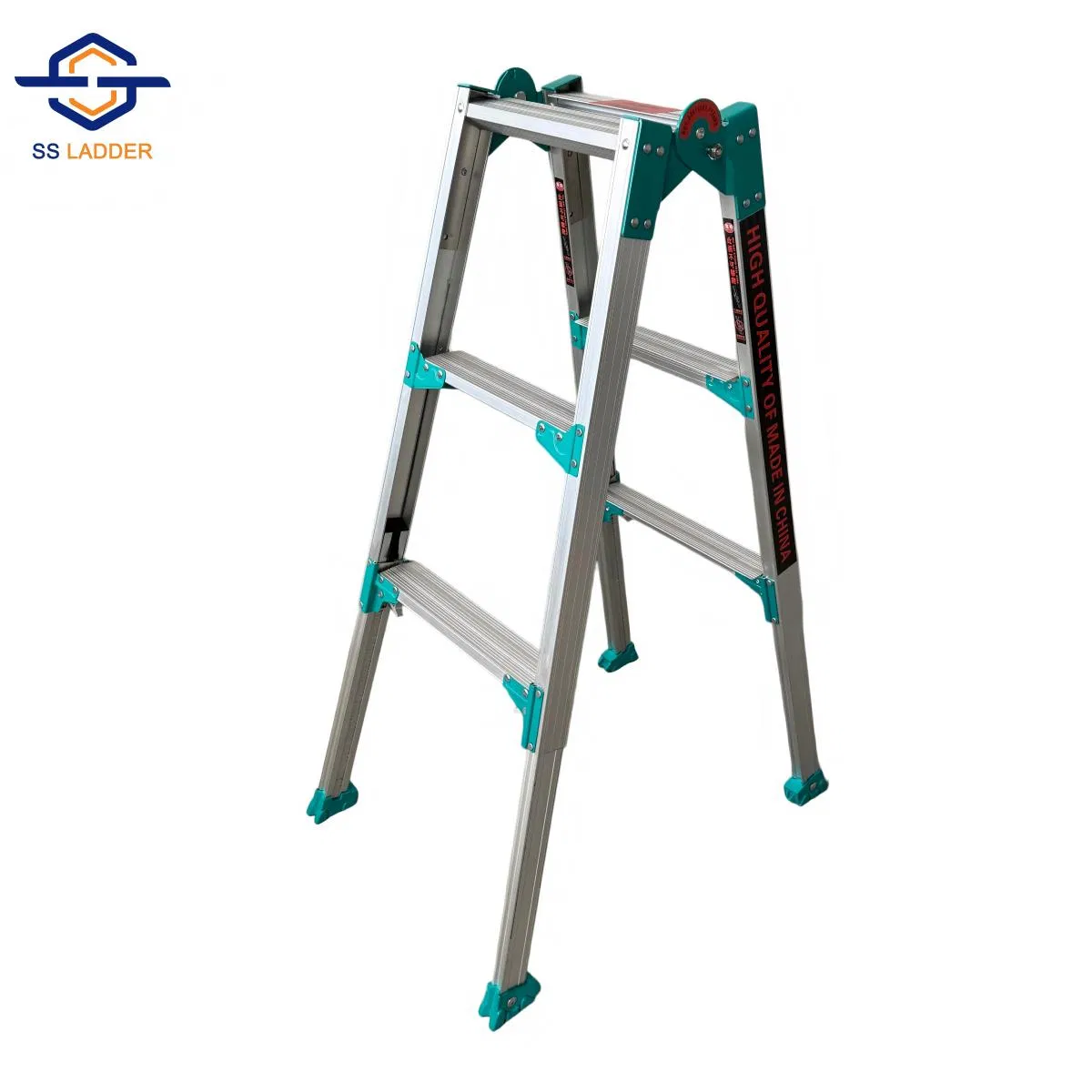 Hot Selling Factory Supply Aluminum Lightweight Multi Purpose Portable Folding Step Ladder with En131 Certified