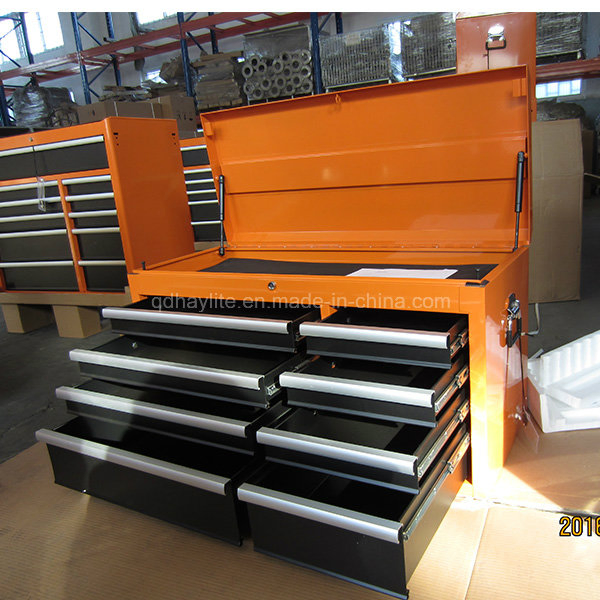 High Quality 42 in 8 Drawer Orange Roller Cabinet Top Chest