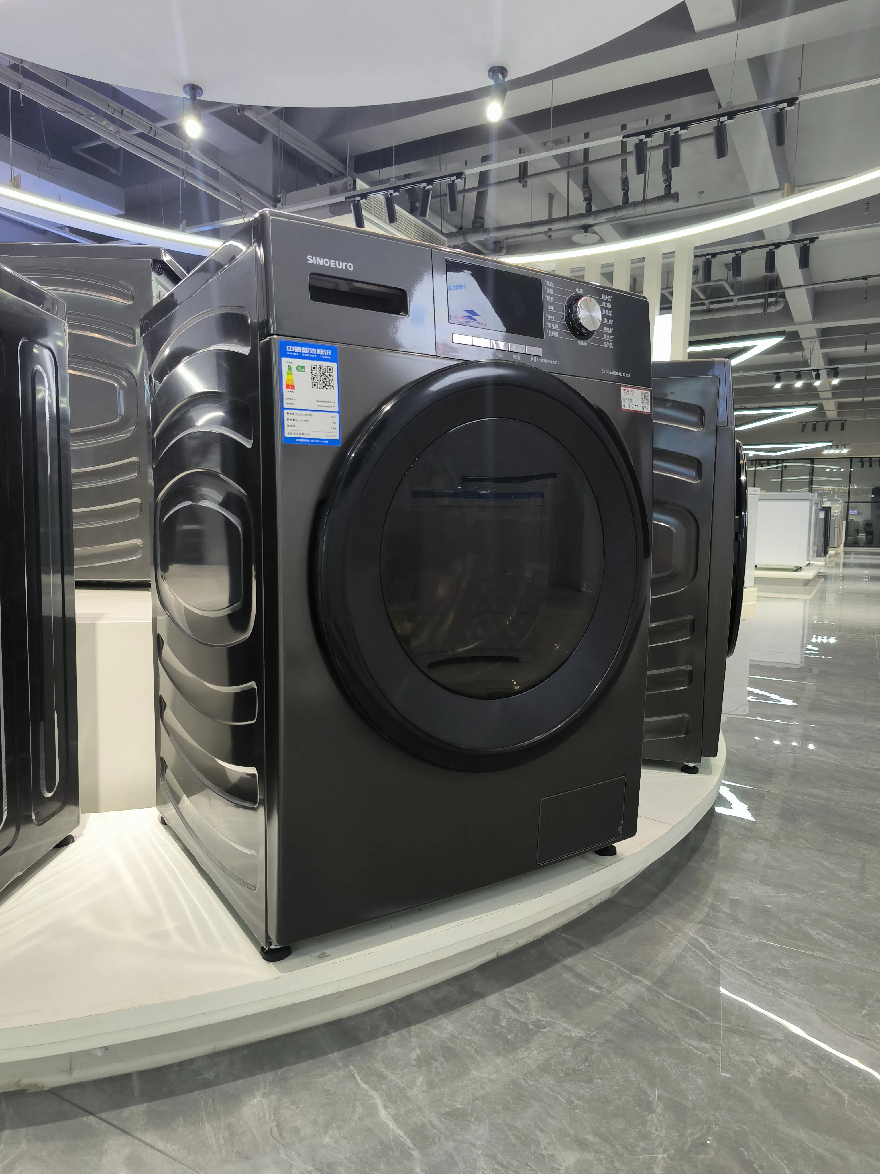 EU Standard Household Touch Control Automatic Washing Drying Front Loading All-in-One Washer