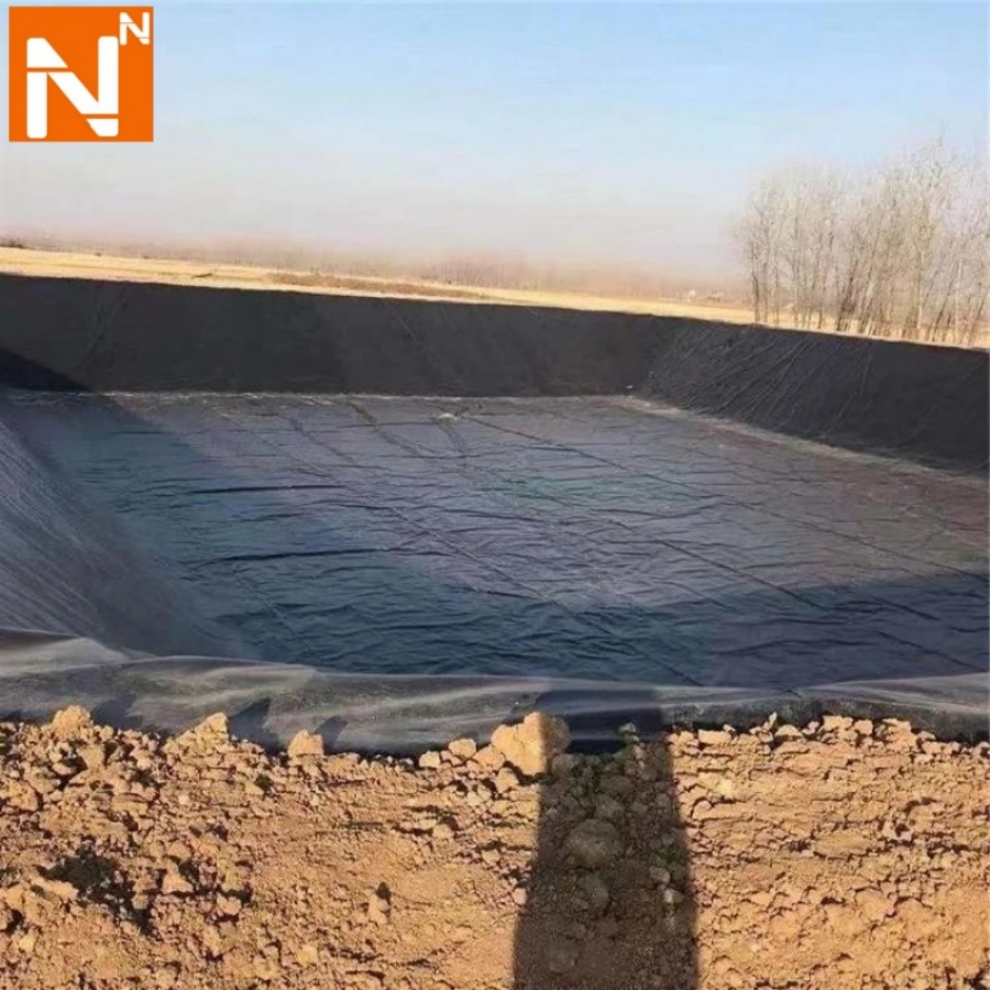 High Tensile Strength HDPE Geomembrane Pond Liner Dam Liner for Fish Farm Landfill in Indonesia