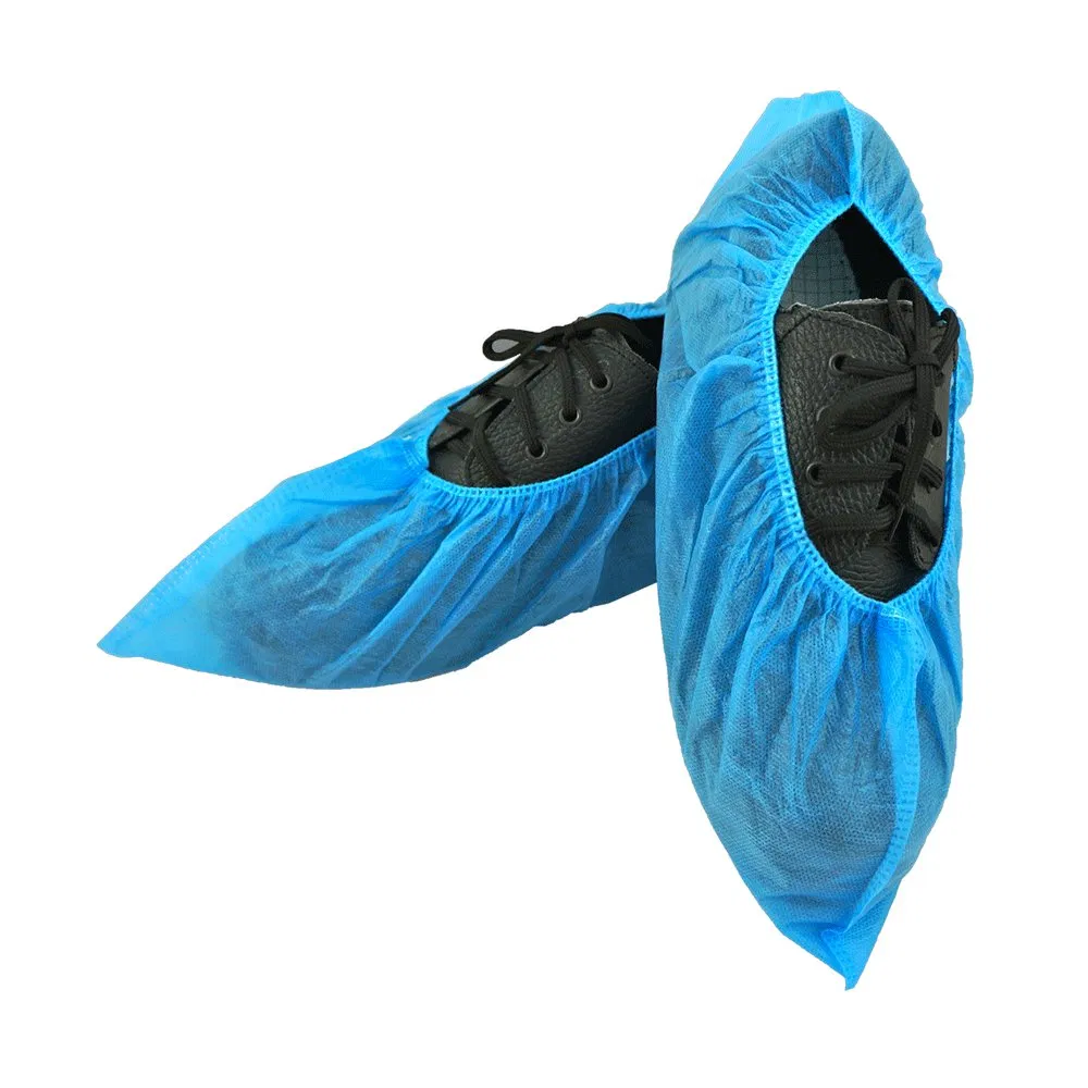 Blue Color Non Woven Shoe Cover Disposable Shoe Cover for Cleanroom