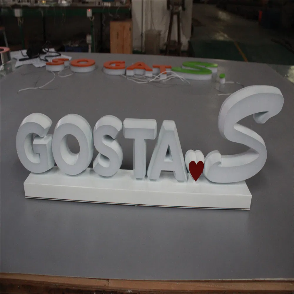 Light up Mini Acrylic Letters LED Illuminated Acrylic Letters Signs