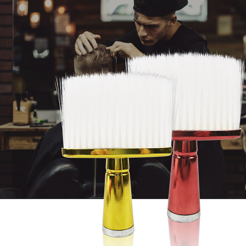 Best Selling Electroplated Plastic Handle Hair Cleaning Duster Brush Cleaning Face Brush