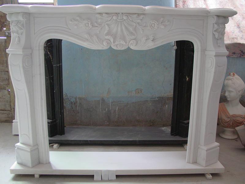 Marble Fireplace Indoor Decor Fireplace Mantel Surround