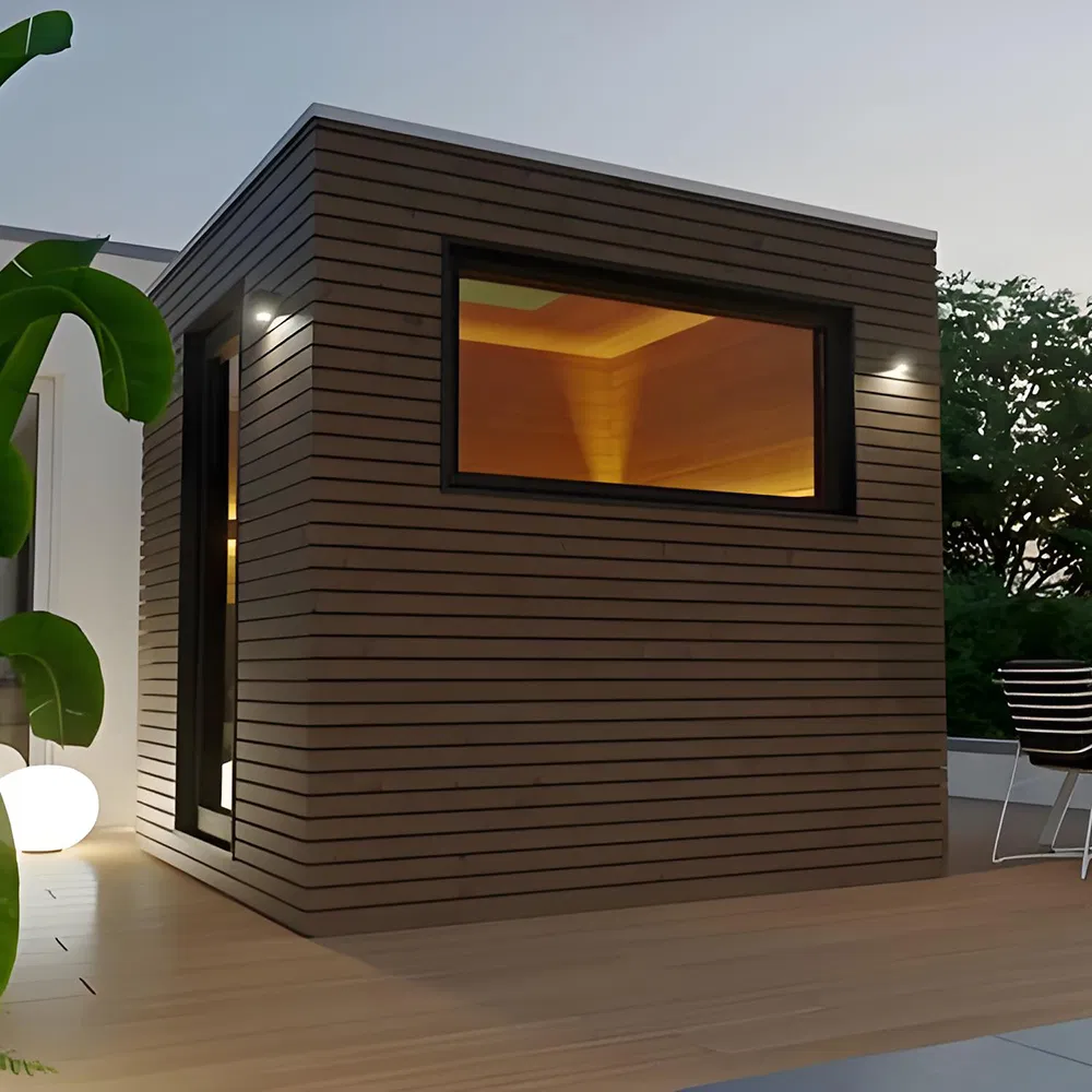 Инфракрасная сауна для улицы Premium Square на 4 человека