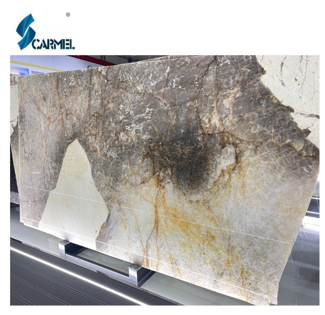 Brazil Patagonia Slabs, Crystal White Quartzite Tiles