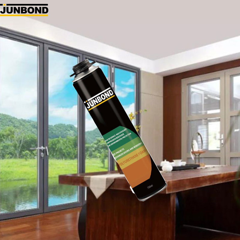 Non-Pollution PU Foam Insulation Sealant Floor Adhesive Expanding Spray Flexible PU Foam