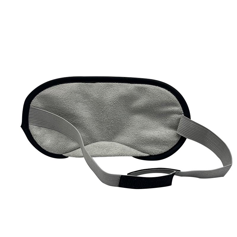 Factory Custom Adjustable Suede Eye Mask Custom Sleep Travel Eye Mask