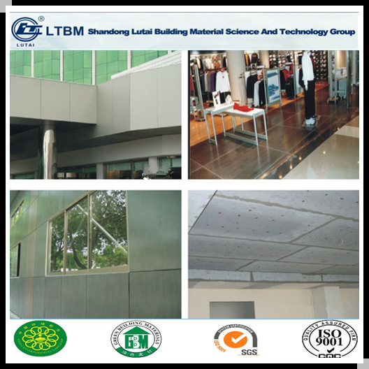 Non Asbestos Fiber Cement Wall Panel Reinforced Cement Board