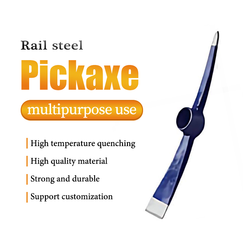 Pickaxe Durable Wood Hoe Hand 50cm Steel Digging Tool Price Mattock Pickaxe