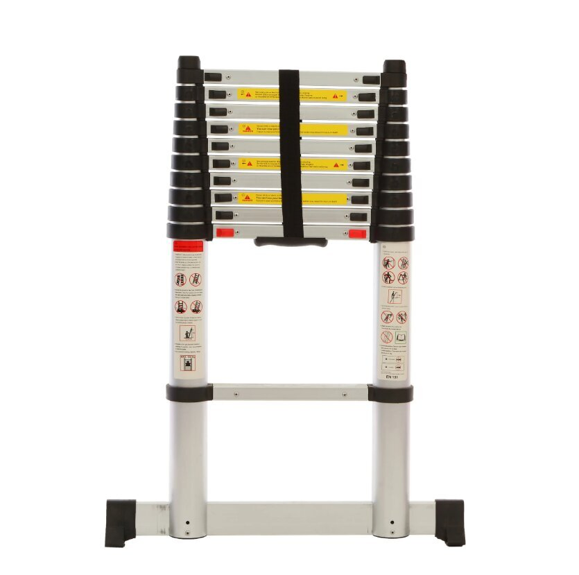 Hook Ladder Single Telescopic Ladder Aluminum with Stabilizer Bar