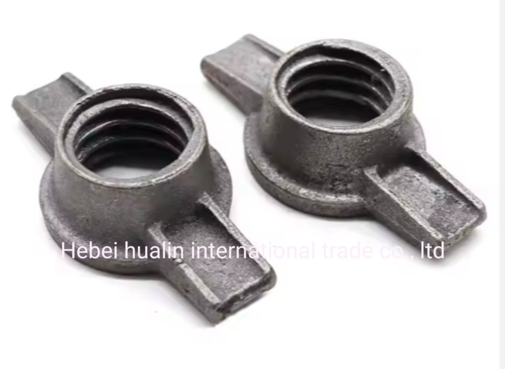 Black Zinc Plating Stainless Steel D Nut/Six Nut