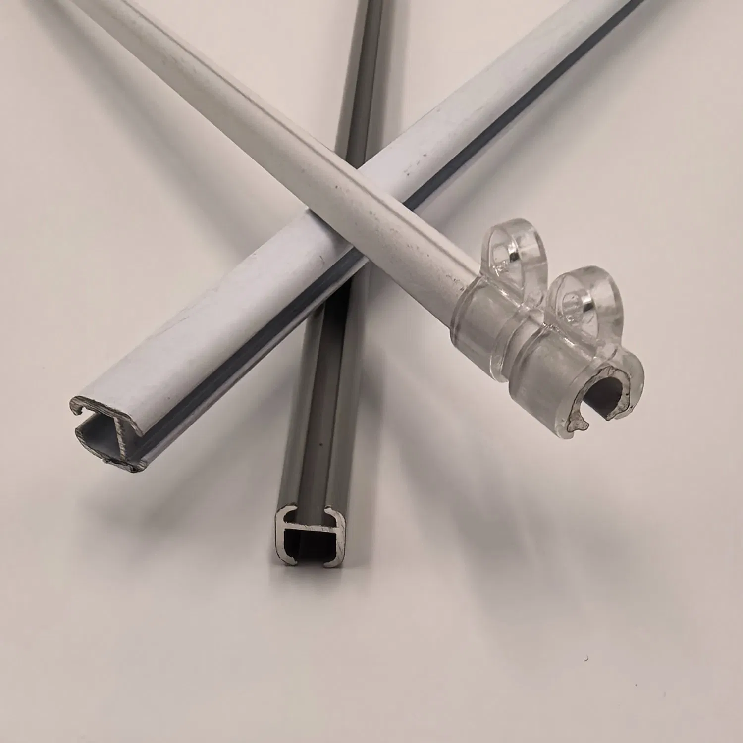 Reinforced H-Type Aluminum Curtain Track for Commercial Spaces